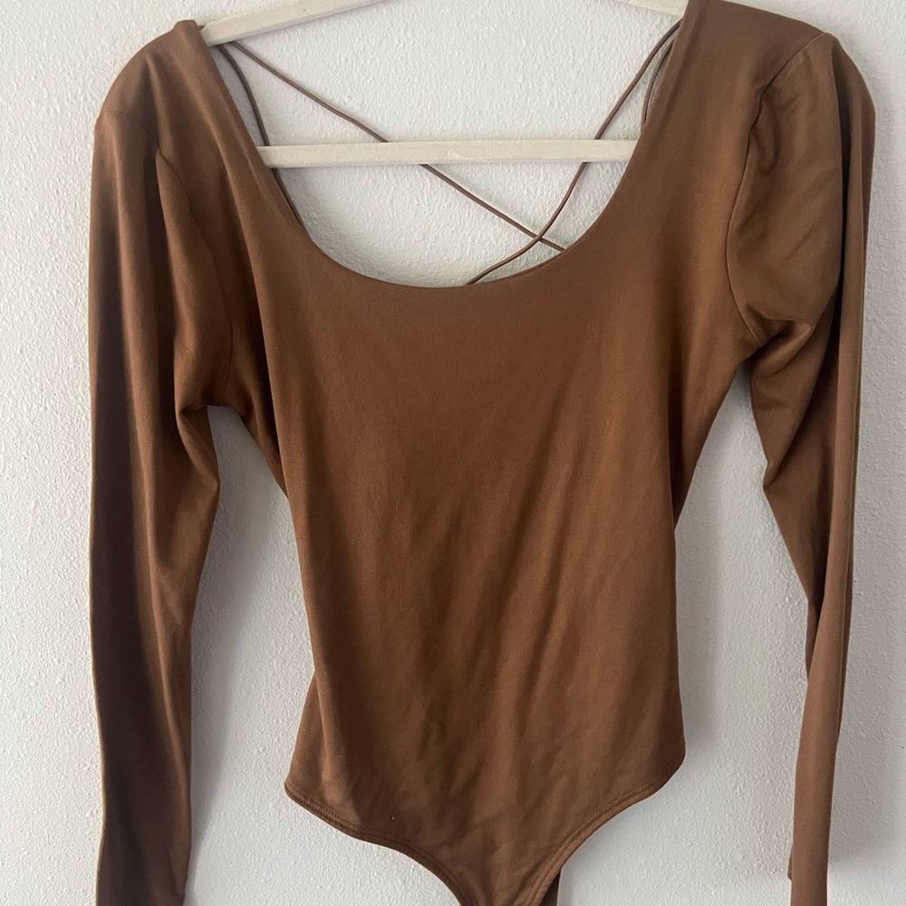WINDSOR BACKLESS STRAPPY BODYSUIT